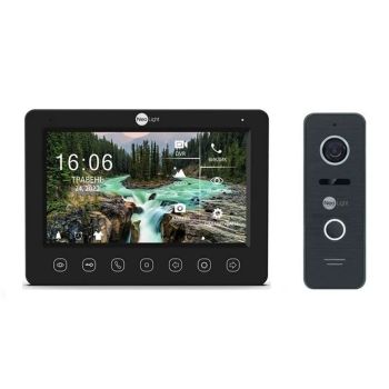 Комплект видеодомофона NeoLight NeoKIT HD WF B/Graphite