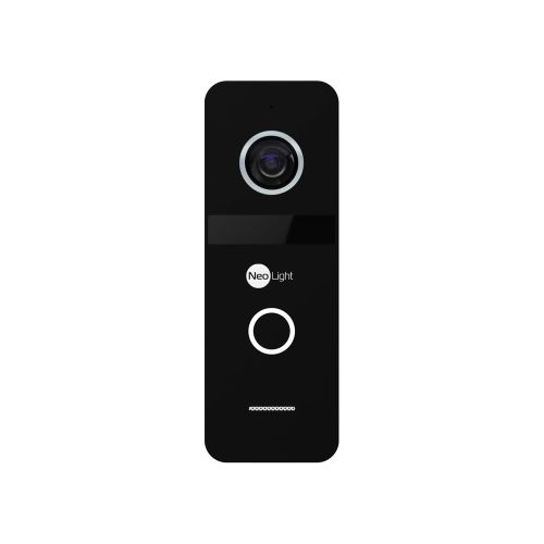 Домофони з механічними кнопками - Виклична панель NeoLight SOLO IP Black