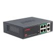 4-портовий некерований PoE комутатор ONV H1064PSD