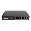 18-портовый неуправляемый PoE коммутатор ONV H1016PL