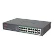 18-портовый неуправляемый PoE коммутатор ONV H1016PLS