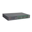 26-портовый неуправляемый PoE коммутатор ONV H1024PL
