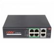 4-портовий некерований PoE комутатор ONV H1064PL