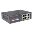4-портовий некерований PoE комутатор ONV H1064PL