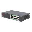 8-портовый неуправляемый PoE коммутатор ONV H1108PGL