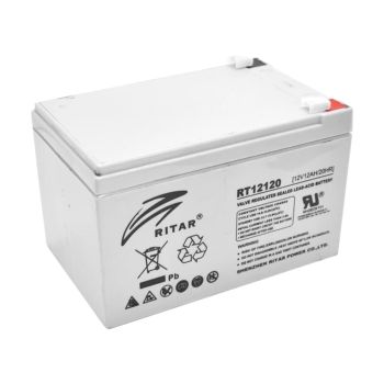 Аккумуляторная батарея AGM RITAR RT12120B 12V 12Ah