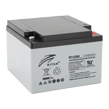 Аккумуляторная батарея AGM RITAR RT12260 12V 26Ah