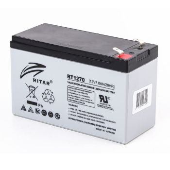 Аккумуляторная батарея AGM RITAR RT1270 12V 7.0Ah
