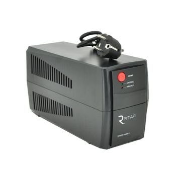 Джерело безперебійного живлення Ritar RTP500 (300W) Standby-L, LED, AVR, 1st, 2xSCHUKO, 1x12V4.5Ah