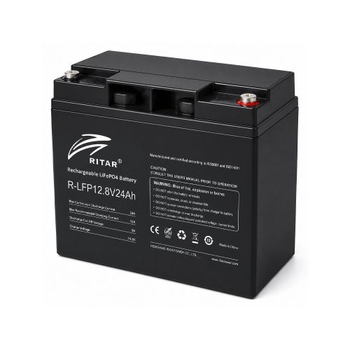 Акумулятори - Акумуляторна батарея Ritar R-LFP12.8V24AH