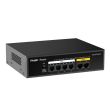 4-портовый неуправляемый PoE коммутатор Ruijie Reyee RG-ES106F-P
