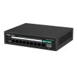 10-портовый неуправляемый PoE коммутатор Ruijie Reyee RG-ES110GS-P-L