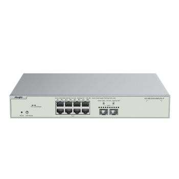 Коммутаторы Ruijie - 8-портовый управляемый PoE коммутатор Ruijie RG-NBS3300-8MG2XS-P