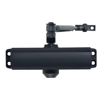 Доводчик дверной накладной RYOBI 9903 STD EN 2/3 антрацит до 65 кг