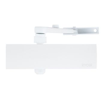 Дверные доводчики RYOBI - Доводчик дверной накладной RYOBI 1200 D-1200 STD EN 2/3/4 белый до 80 кг