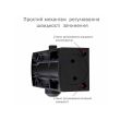 Доводчик дверной накладной RYOBI 1200 D-1200 STD EN 2/3/4 черный до 80 кг