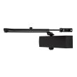 Доводчик дверной накладной RYOBI 1200 D-1200 STD EN 2/3/4 черный до 80 кг