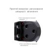 Дотягувач накладний для дверей RYOBI 2000 D-2055V STD BC EN 3/4/5 чорний до 100 кг