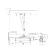 Дотягувач накладний для дверей RYOBI 2000 D-2055V STD BC EN 3/4/5 чорний до 100 кг