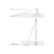Доводчик дверной накладной RYOBI D-2055V BC UNIV ARM EN 3/4/5 белый до 100 кг