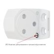 Доводчик дверной накладной RYOBI D-2055V BC UNIV ARM EN 3/4/5 белый до 100 кг