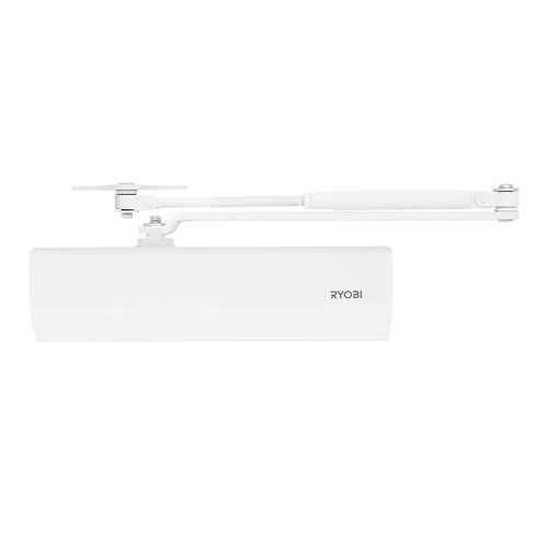 Доводчики - Доводчик дверной накладной RYOBI D-2055V BC UNIV ARM EN 3/4/5 белый до 100 кг