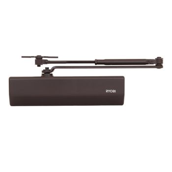 Доводчик дверной накладной RYOBI D-2055V BC UNIV ARM EN 3/4/5 темная бронза до 100 кг
