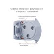 Дотягувач накладний для дверей RYOBI D-2055V BC UNIV ARM EN 3/4/5 сріблястий до 100 кг