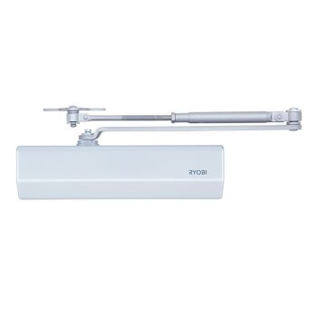 Дверні доводчики RYOBI - Дотягувач накладний для дверей RYOBI D-2055V BC UNIV ARM EN 3/4/5 сріблястий до 100 кг