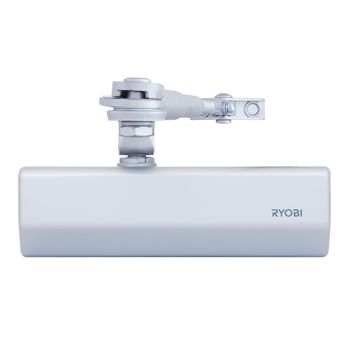 Дотягувач накладної дверей RYOBI 1500 DS-1504 STD HO EN 2/3/4 сріблястий для дверей до 80 кг