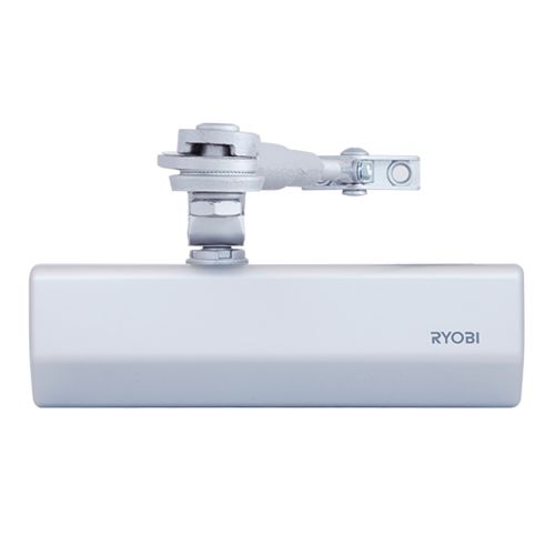 Дверные доводчики RYOBI - Доводчик дверной накладной RYOBI 1500 DS-1504 STD HO EN 2/3/4 серебристый для дверей до 80 кг