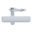Доводчик дверной накладной RYOBI 1500 DS-1504 STD HO EN 2/3/4 серебристый для дверей до 80 кг