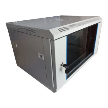 Шкаф коммутационный настенный Hypernet WMNC-4U-FLAT-AC 4U 600x450 разборный 