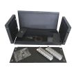 Шафа комутаційна Hypernet WMNC-350-4U-FLAT-BLACK настінна розбірна (чорна)