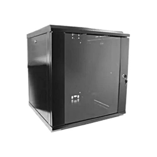 Серверные шкафы 12U - Шкаф коммутационный Hypernet WMNC66-12U-FLAT-BLACK настенный разборной 12U 600x600