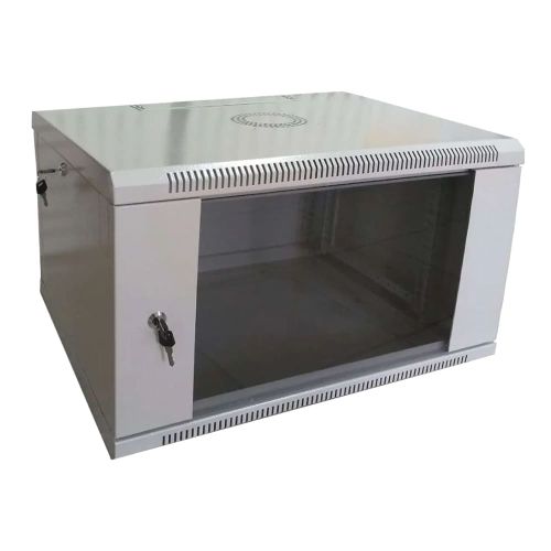 Серверные шкафы 4U - Шкаф коммутационный настенный Hypernet WMNC66-4U-FLAT 4U 600x600 разборный 