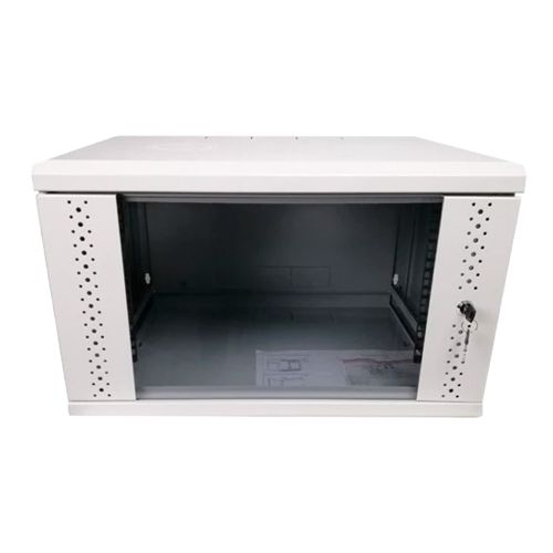 Серверные шкафы 6U - Шкаф EServer 6U 600х500х370 мм стекло, серый