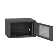 Шкаф телекоммуникационный IPCOM 4U 600x350 двери перф (RAL9005)