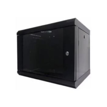 Шкаф коммутационный настенный Hypernet WMNC66-9U-FLAT-BLACK