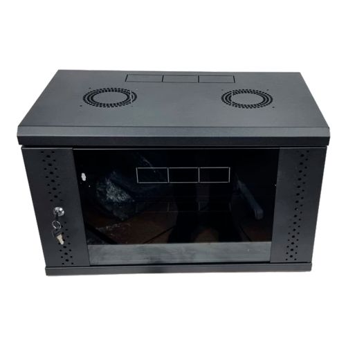 Серверные шкафы 6U - Шкаф EServer 6U стекло, черный