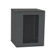 Шкаф телекоммуникационный IPCOM 15U 600x600 двери перф (черный)