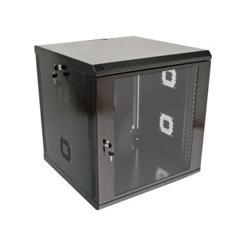 Серверные шкафы 12U - Шкаф акриловое стекло 19"12U, 600х600х640 мм (черный)