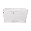 Шкаф EServer 12U 600х350х637 стекло, серый