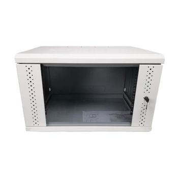 Шкаф EServer 12U 600х350х637 стекло, серый