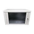 Шкаф EServer 12U 600х600х637 стекло, серый