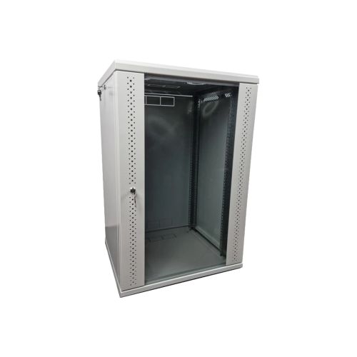 Серверные шкафы 15U - Шкаф EServer 15U 600х500х773 стекло, серый