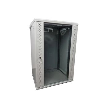 Серверные шкафы 15U - Шкаф EServer 15U 600х600х773 стекло, серый
