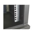 Шкаф EServer 12U 600х500х637 стекло, черный