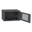 Шафа серверна IPCOM CH-6U 600x600 перфорація (чорний)