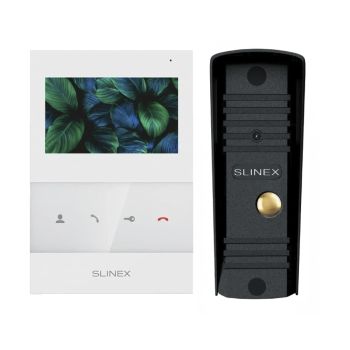 Комплект видеодомофона Slinex SQ-04 White + ML-16HR 